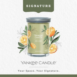 Yankee Candle Signature Sage & Citrus Tumbler z 2 knotami 567g