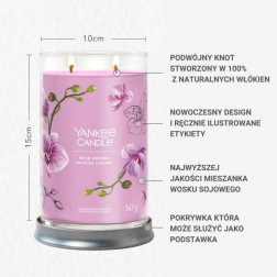 Yankee Candle Signature Wild Orchid Tumbler z 2 knotami 567g