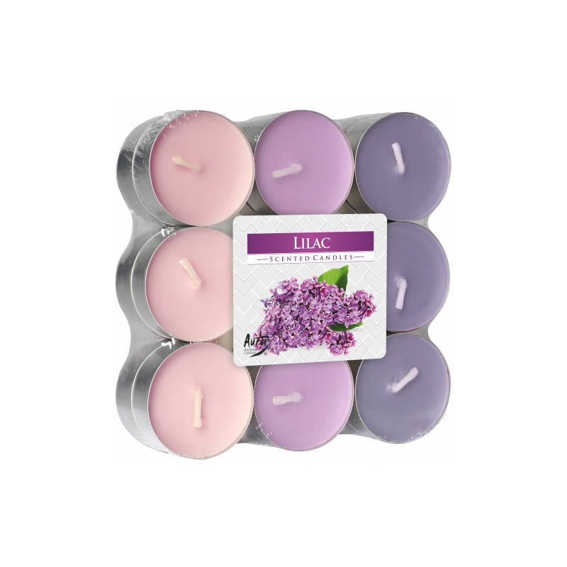 Podgrzewacze zapachowe Bispol Lilac Bez 18 sztuk P15-18-38