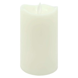 Decorative LED candle 125mm ivory 1 piece