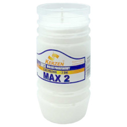 Wkład do zniczy parafinowy Kerzen MAX 2 48h 2 dni 1 sztuka
