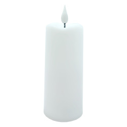 Dekoratívna sviečka Sunlight LED 8811 biela, 1 kus