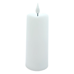 Decorative candle Sunlight LED 8811 white, 12 pieces, box