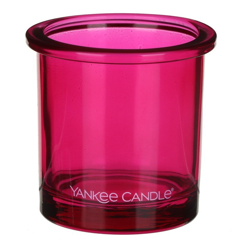 Ozdobny słoik osłonka świecznik Pink Yankee POP na świecę votive lub tealight Yankee Candle - 1