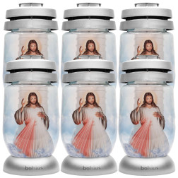 Bolsius candles 3S 11 Jesus inserts 36h 1.5 day 6 pieces