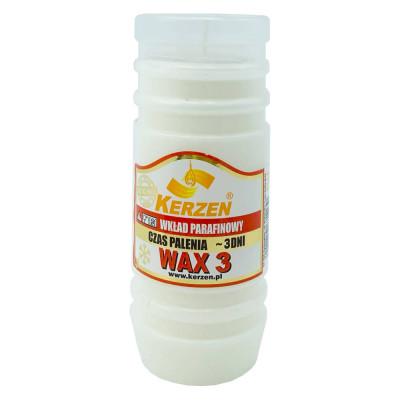 Kerzen WAX 3 paraffin candle inserts 72h 3 days 30 pieces