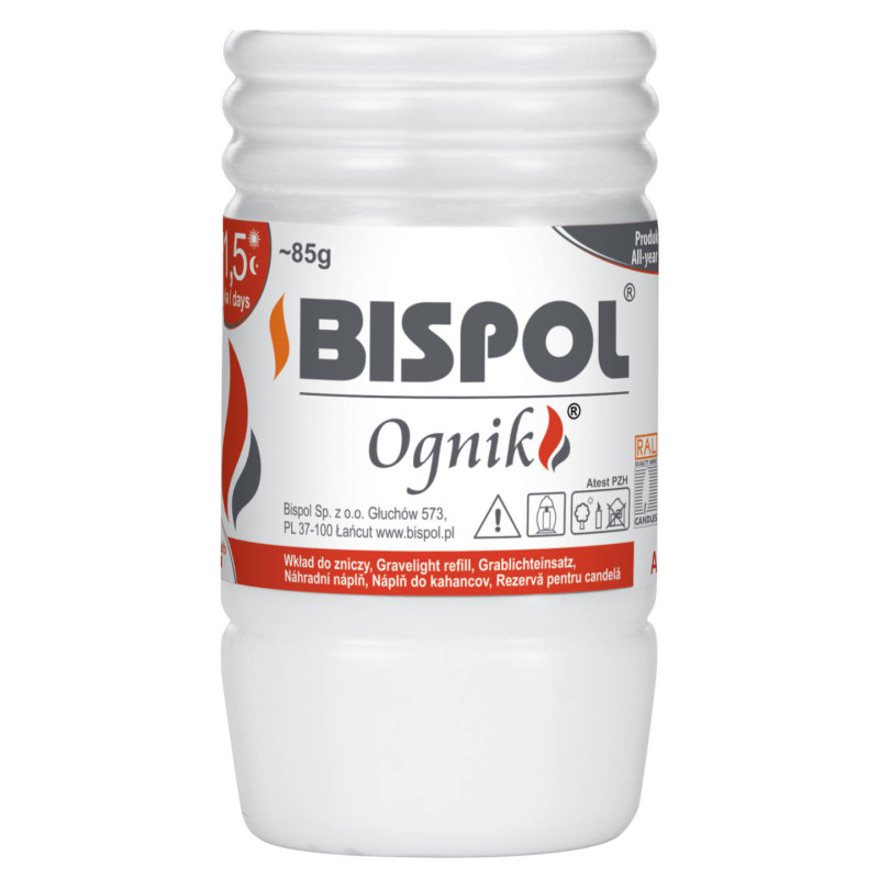 Parafínové vložky do sviečok BISPOL WP0 36h 30 kusov