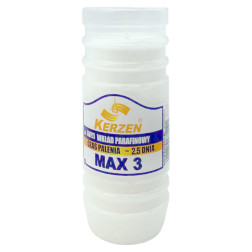 Kerzen MAX 3 paraffin candle inserts 60h 2.5 days 30 pieces