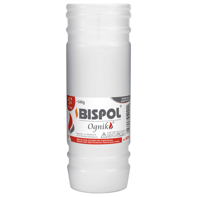 Wkłady do zniczy Bispol WP5N 144h 18 sztuk