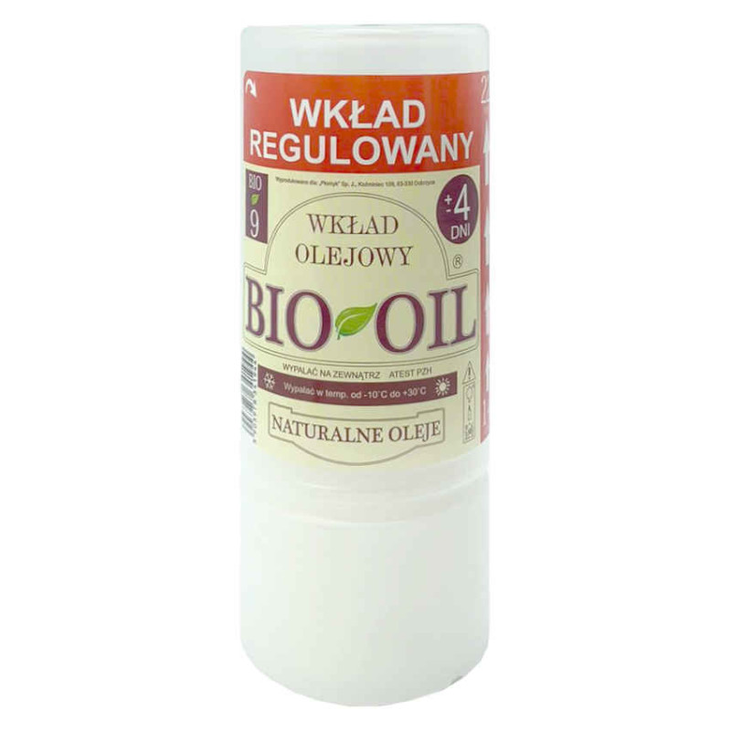 Wkłady do zniczy olejowe Płomyk BIO-OIL 9 96h 4 dni 30 sztuk