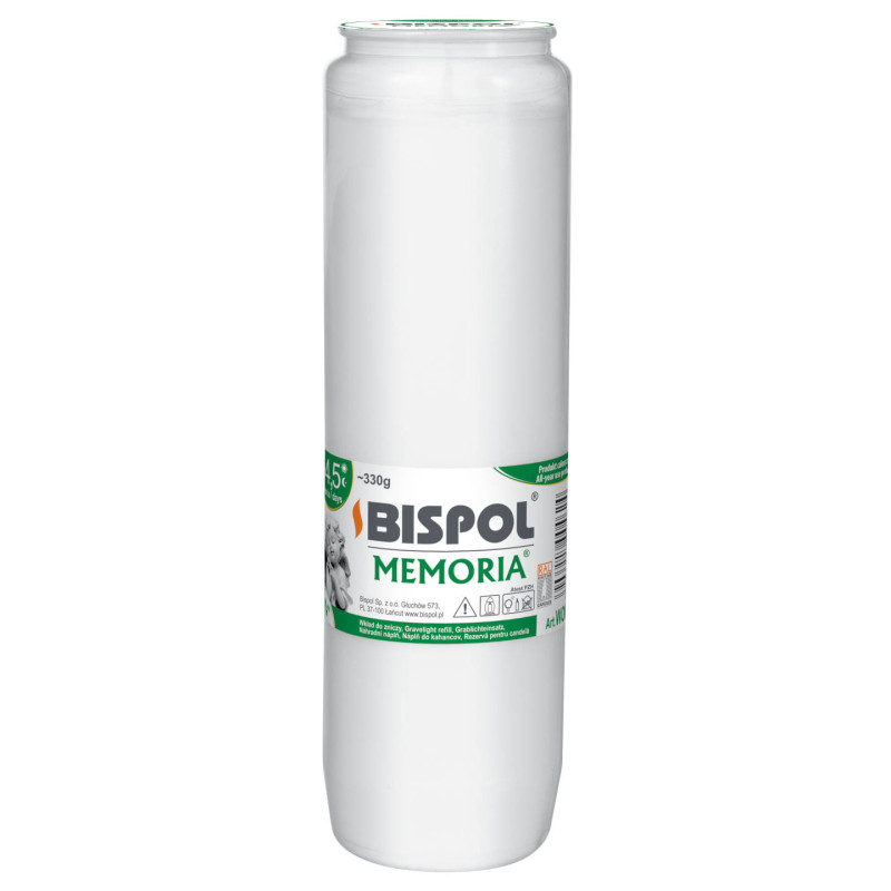 Wkłady do zniczy olejowe BISPOL WO6 4,5dnia 24 sztuki