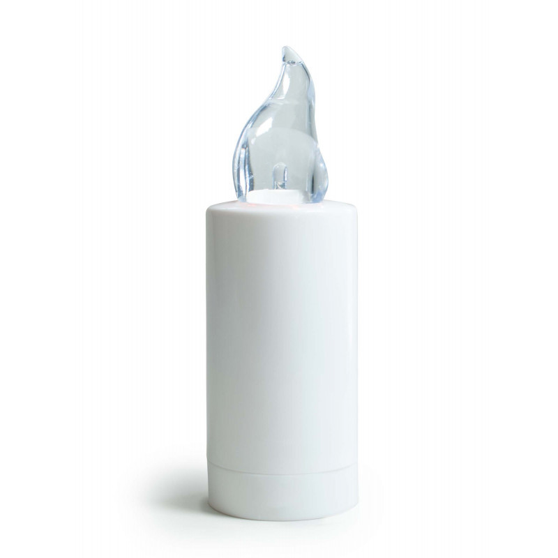 Grande Luce LED-Kerzeneinsätze, 12 Stück, weiß