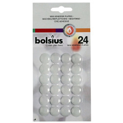 Wax for mounting candles in the Bolsius candle holder, 24 pieces