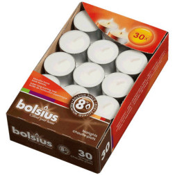 Bolsius candles 8h 30 pieces