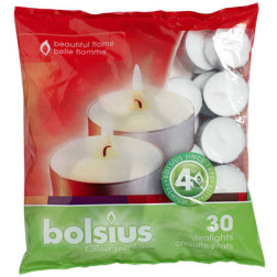 Bolsius 4h heaters 30 pieces