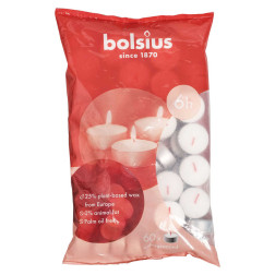 Bolsius candles 6h 60 pieces