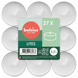 Bolsius 3.5h heaters 27 pieces