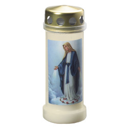 Candle insert with metal lid Bolsius No. 6 Maria 70h 1 piece