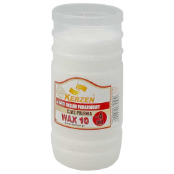 Kerzen WAX 10 paraffin candle insert 96h 4 days 1 piece