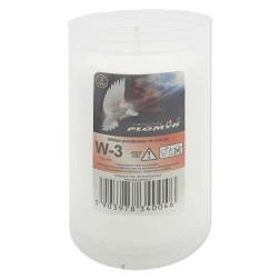 Paraffin candle insert Płomyk W-3 48h 2 days 1 piece