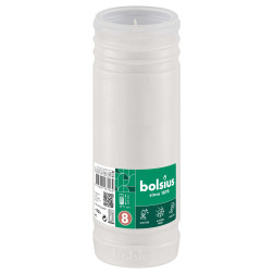 Bolsius NO. 8 paraffin candle insert 8.5D RP8 170h 1 piece