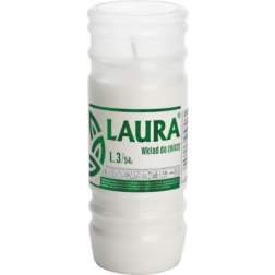 Paraffinkerzeneinsatz BISPOL Laura L3 (14,5cm) 54h 1 Stk.