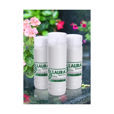 Paraffin candle insert BISPOL Laura L4 (17.5cm) 68h 1 pc. 2