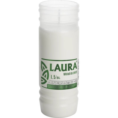 Paraffinkerzeneinsatz BISPOL Laura L5 (18cm) 84h 1 Stk.