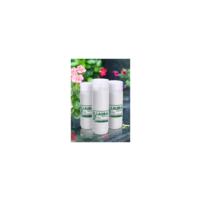 Paraffin candle insert BISPOL Laura L5 (18cm) 84h 1 pc.