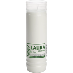 Paraffin candle insert BISPOL Laura L7 (22.5cm) 120h 1 pc.