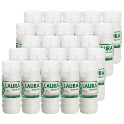 Paraffinkerzeneinsätze BISPOL Laura L3 (14,5cm) 54h 24Stk.