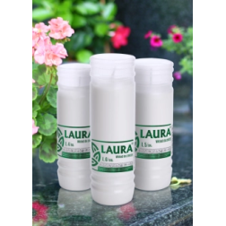 Paraffin candle inserts BISPOL Laura L4 (17.5cm) 68h 24pcs.