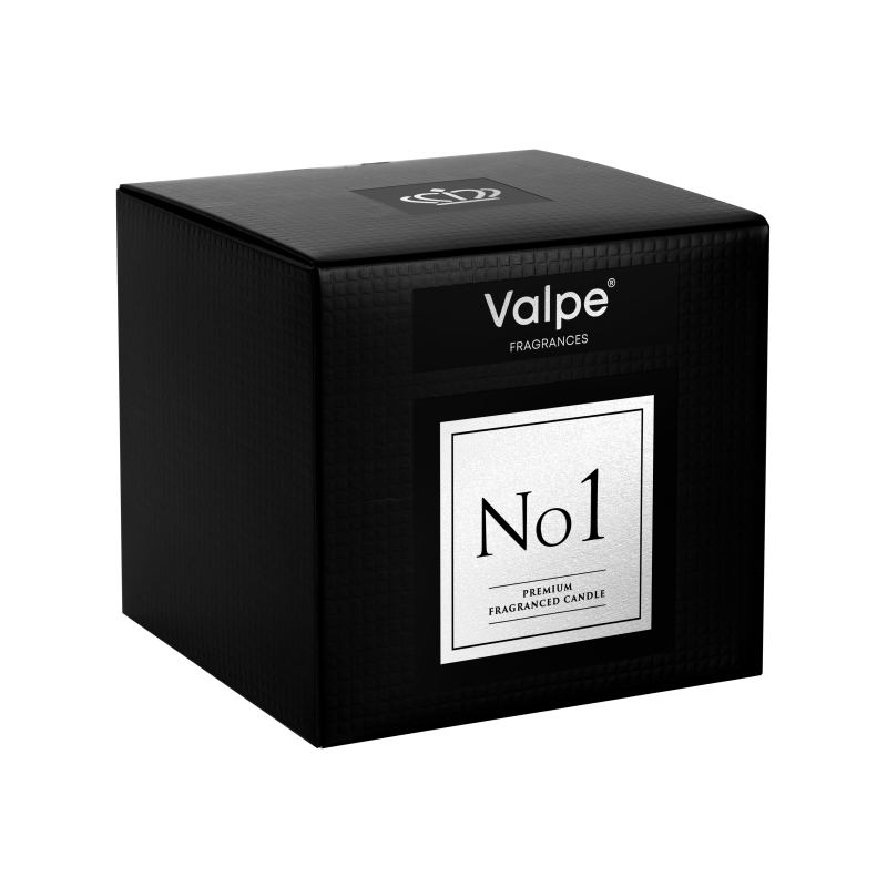 Świeca zapachowa BISPOL Valpe No1 snp100-001 (Drzewo agar & Wanilia) ~40h