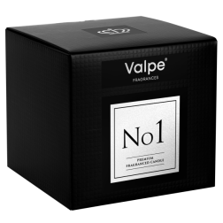 Scented candle BISPOL Valpe No1 snp100-001 (Agarwood & Vanilla) ~40h