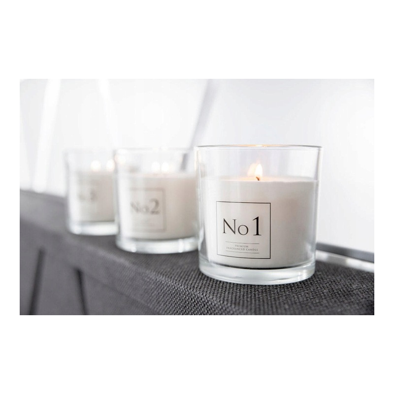 Vonná sviečka BISPOL Valpe No1 snp100-001 (agarové drevo a vanilka) ~40h