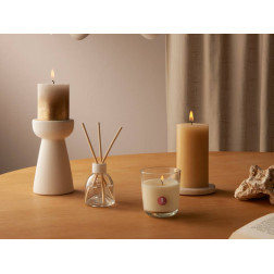 BOLSIUS Home Sweet Home Geschenkset (Vanille) 3 Kerzen + Diffusor