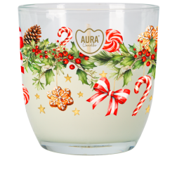 BISPOL Aura Geschenkset ADC-002-467 (Joyful Winter) Kerze + Diffusor