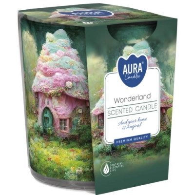 BISPOL Aura scented candle sn72s-56 (Fairytale land) ~22h