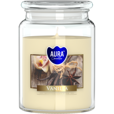 BISPOL Aura scented candle snd99-67 (Vanilla) ~100h