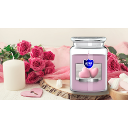 BISPOL Aura scented candle snd99-105 (Love) ~100h