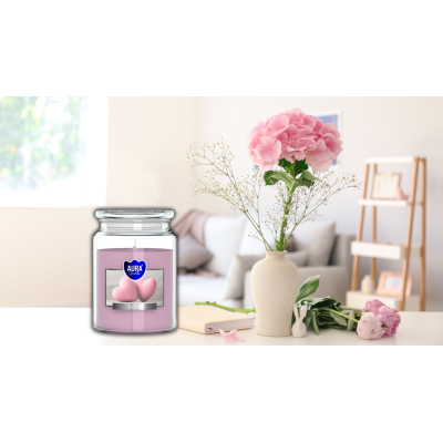 BISPOL Aura scented candle snd99-105 (Love) ~100h