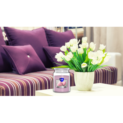 BISPOL Aura scented candle snd99-105 (Love) ~100h