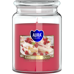 BISPOL Aura scented candle snd99-329 (Raspberry cloud) ~100h