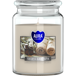 BISPOL Aura scented candle snd99-363 (Self care SPA) ~100h