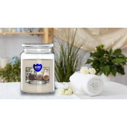 BISPOL Aura scented candle snd99-363 (Self care SPA) ~100h