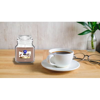 BISPOL Aura scented candle snd71-89 (Coffee) ~28h