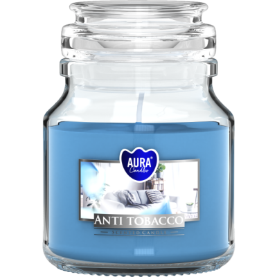 BISPOL Aura scented candle snd71-69 (Anti-tobacco) ~28h