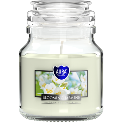 BISPOL Aura scented candle snd71-169 (Blooming jasmine) ~28h