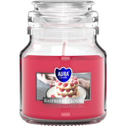 BISPOL Aura scented candle snd71-329 (Raspberry cloud) ~28h