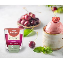 BOLSIUS Everyday Scented Candle (Cherry Ice Cream) ~21h